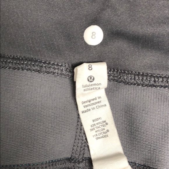 Lululemon Gray Tracker Pants Size 8 - Picture 2 of 6
